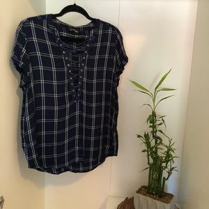 Blue and white blouse from Express (size M)